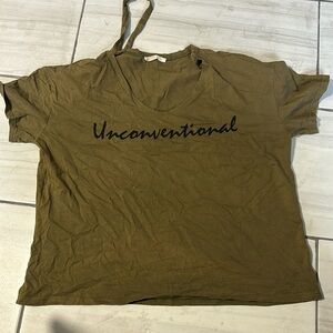Unconventional t-shirt